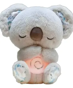 Koala qui respire, Peluche qui respire, Doudou Koala, Peluche veilleuse bébé musicale